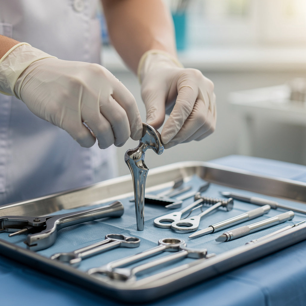 Dr. Michael S. Bongiovanni, MD San Diego - conceptual visualization of advanced hip replacement and orthopedic surgery techniques