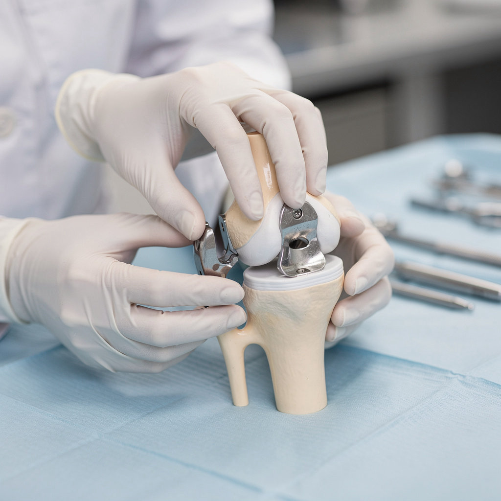 Dr. Michael S. Bongiovanni, MD San Diego - conceptual visualization of advanced knee procedures and orthopedic care